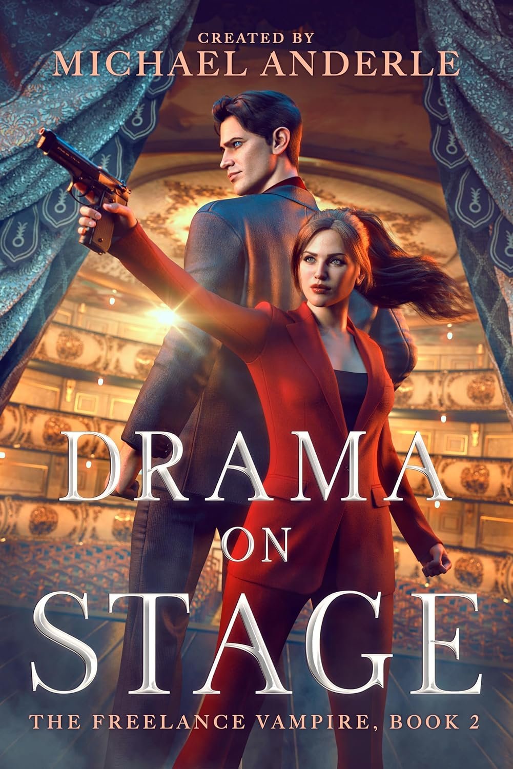 Unveiling Shadows: A Dive into Drama on Stage in The Freelance Vampire Book 2